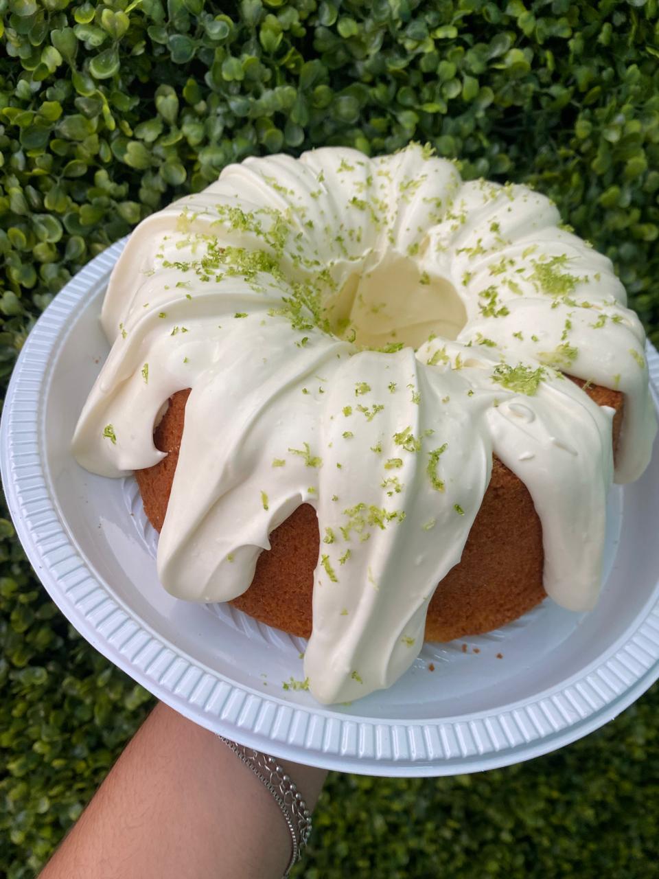 Bolo de Fubá com Goiabada